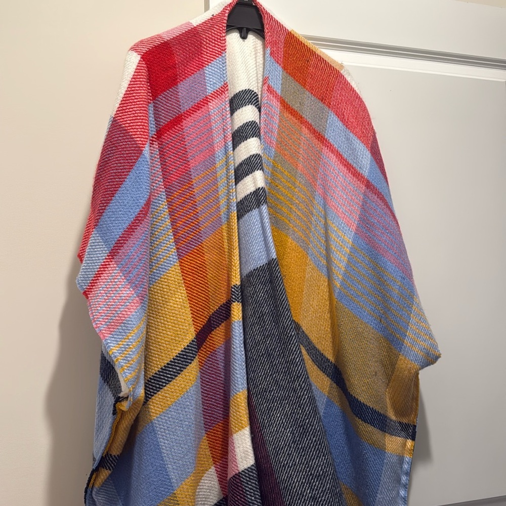 Aerie Multicolored Poncho